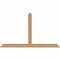 Ekena Millwork Portland Timber Gable Bracket, Western Red Cedar, 60"W x 35"H x 1 1/2"D x 3 1/2"F, 14/12 Pitch GBW060X35X0204POR00SWR - alternate 1
